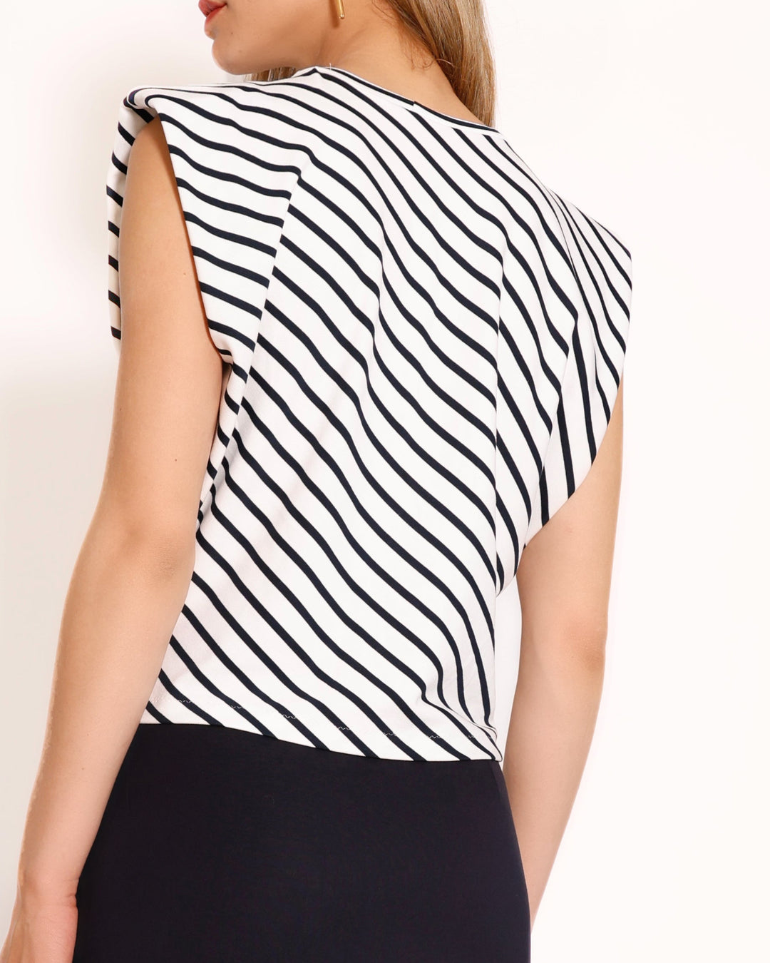 Paddedc Top Striped
