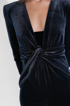Velvet Catsuit black