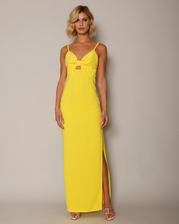 Kleid Papillon Kanariengelb von Sonja Kiefer