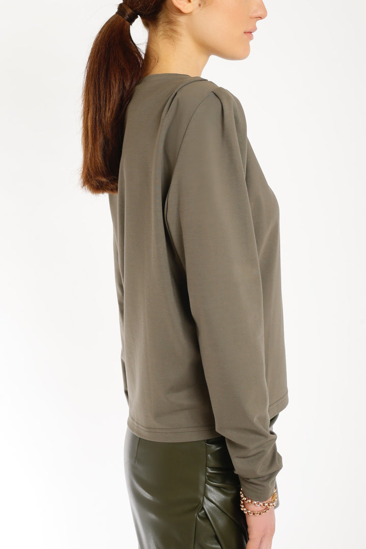 Padded Shirt olive