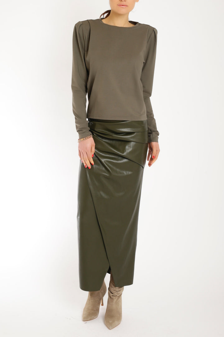 Padded Shirt olive