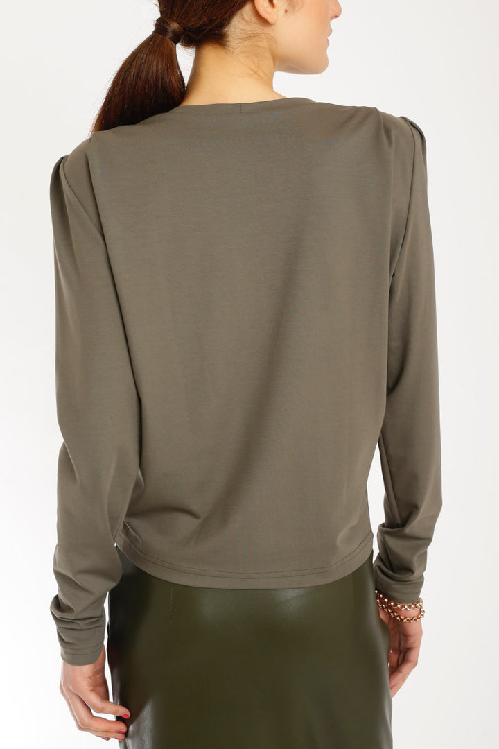 Padded Shirt olive