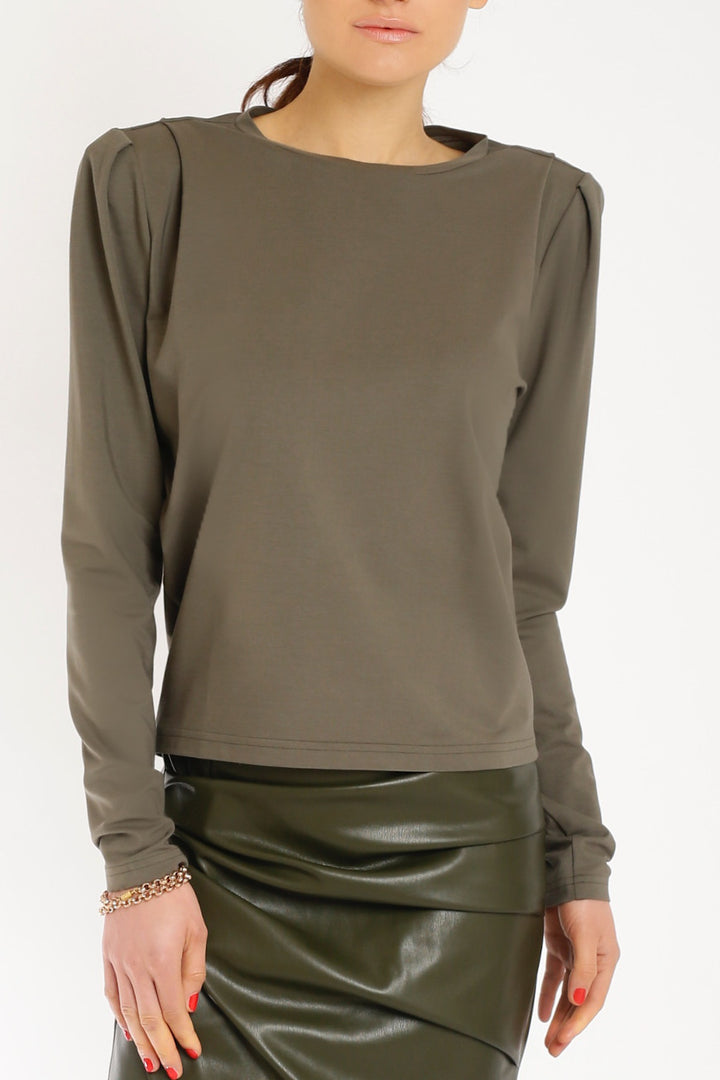 Padded Shirt olive