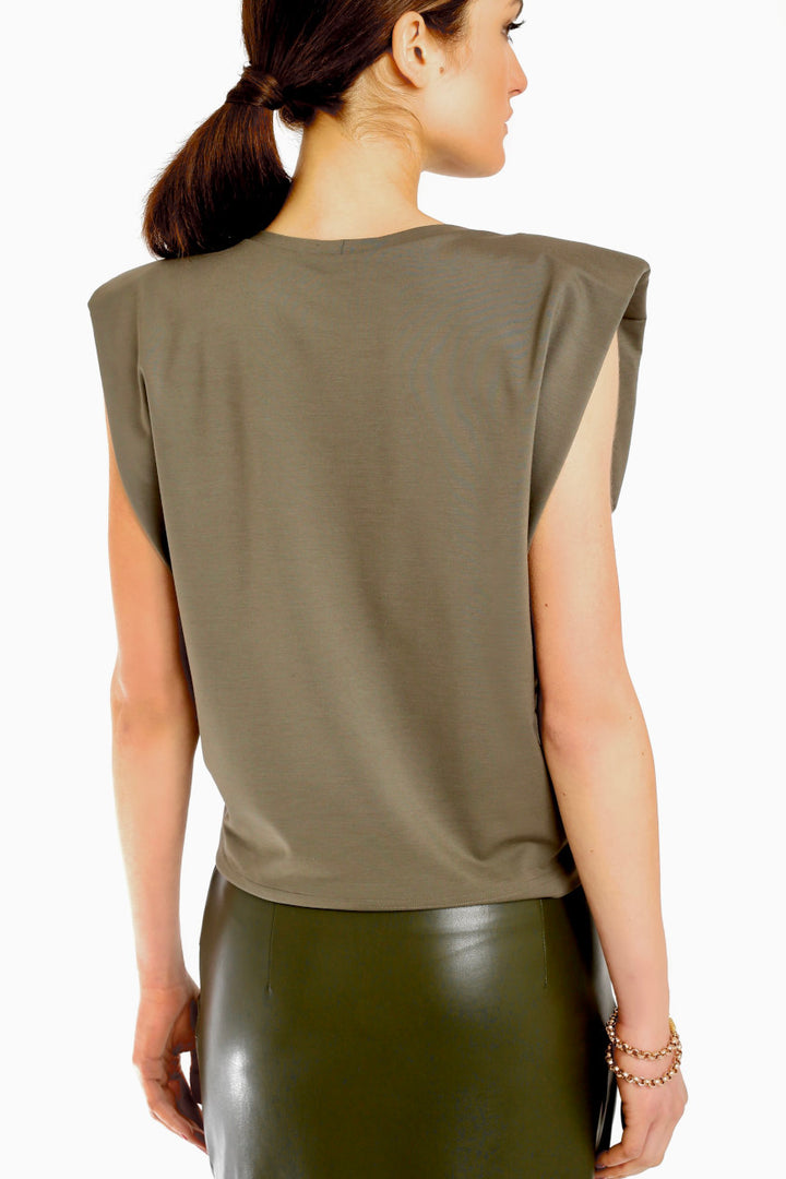 Padded Top olive