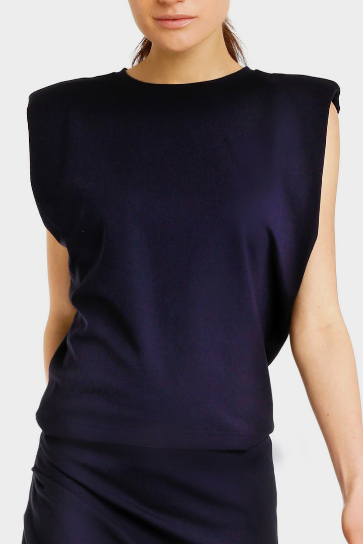 Padded Top navy