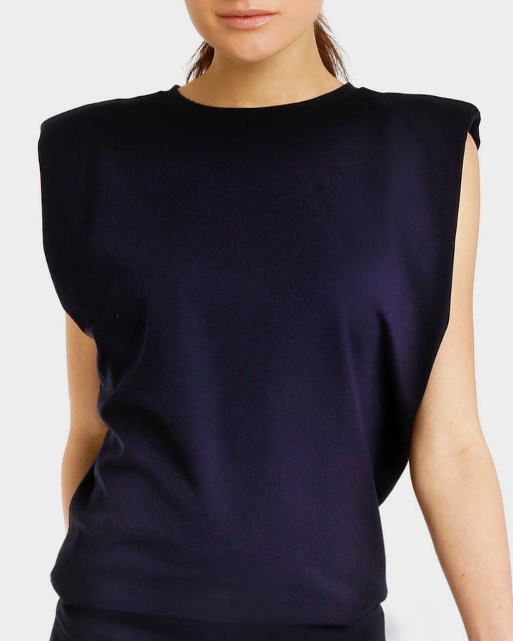Padded Top navy