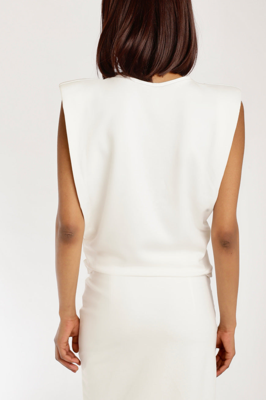 Padded Top offwhite