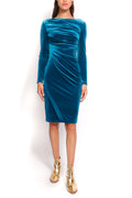 Samtkleid Matinee Smaragdgrün von Sonja Kiefer