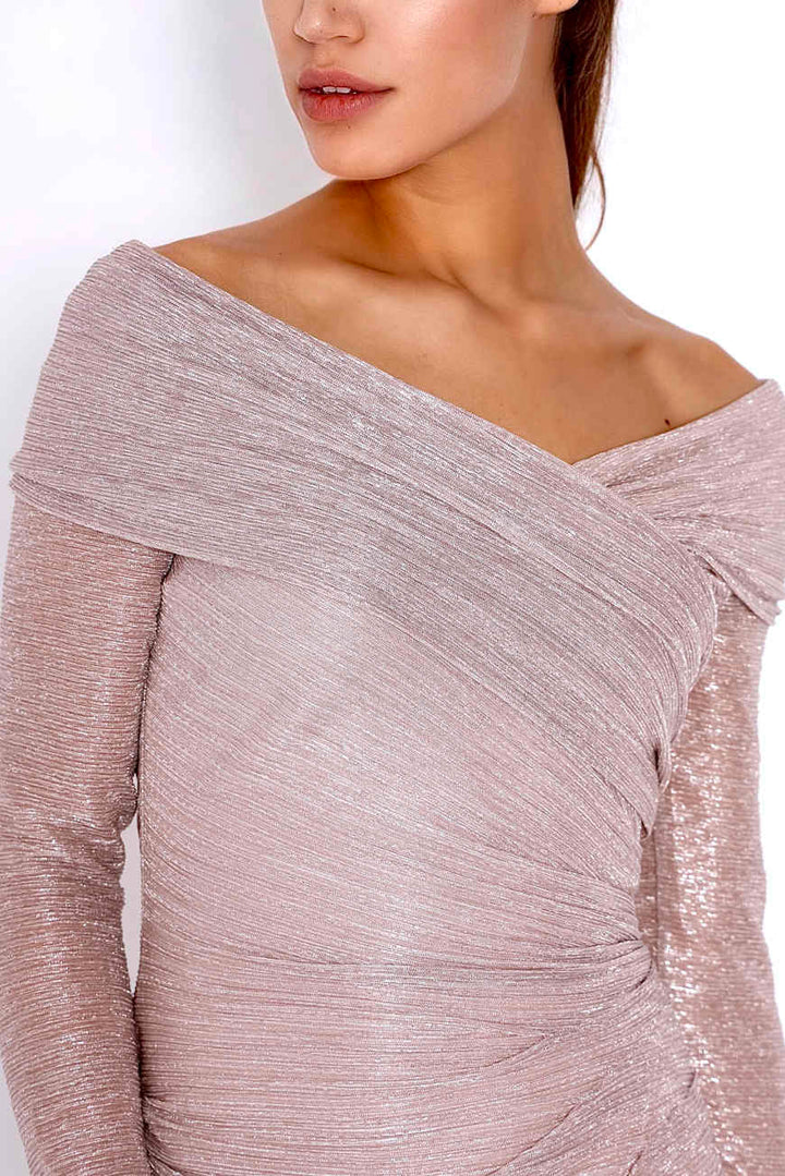 Wrap Dress Blush
